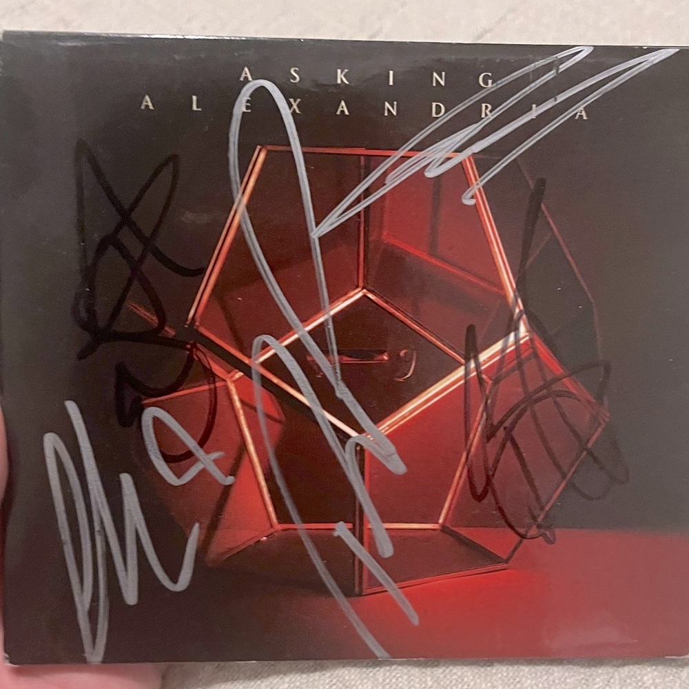 Signed asking Alexandria CD
